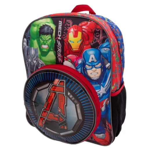 Back Pack /Morral Primaria Marvel Avengers Mech Strike