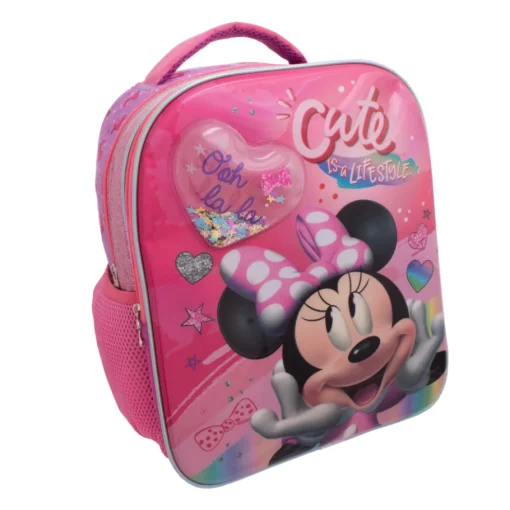 Back Pack/Morral 3D Metalico Kinder Disney Minnie