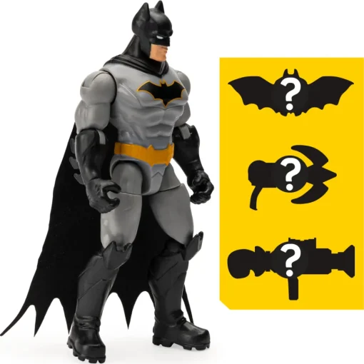 Batman Figura 4" Con accesorios Batman