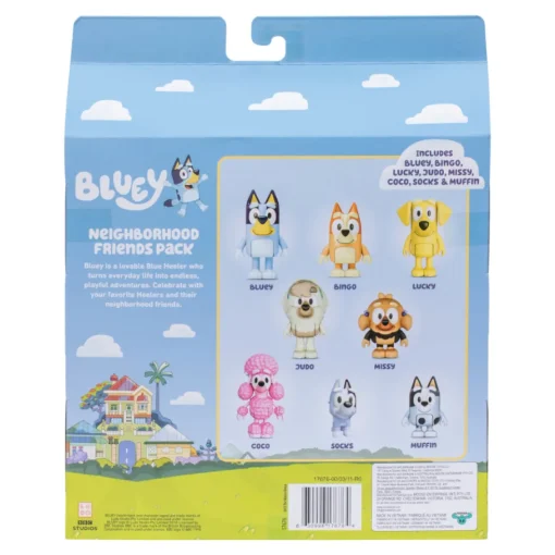 Bluey Amigos De Barrio S11 Fig. X 8