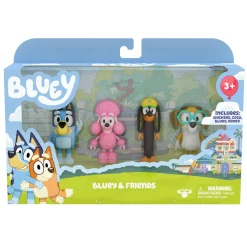 Bluey Familia Figura X 4 - Friends