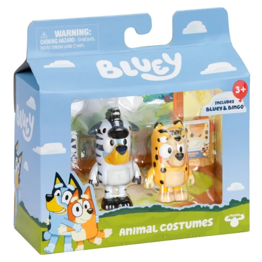 Bluey Set Figura X 2 S11 Animal Costumes