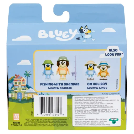 Bluey Set Figura X 2 S11 Animal Costumes