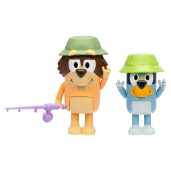 Bluey Set Figura X 2 S11 Pescando Con El Abuelo