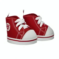 Build-A-Bear Calzado Canvas Rojo