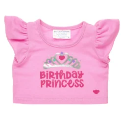 Build-A-Bear Ropa Camiseta Happy Birthday Princesa