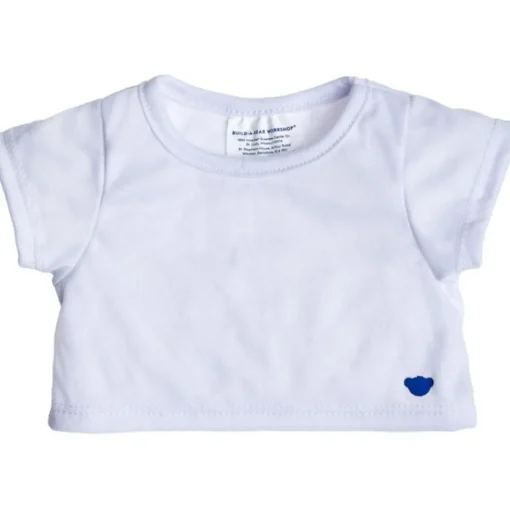 Build-A-Bear Ropa Camiseta Blanca