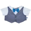 Build-A-Bear Ropa Chaleco Con Corbatin