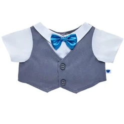 Build-A-Bear Ropa Chaleco Con Corbatin