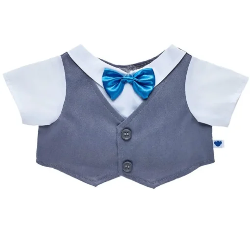 Build-A-Bear Ropa Chaleco Con Corbatin