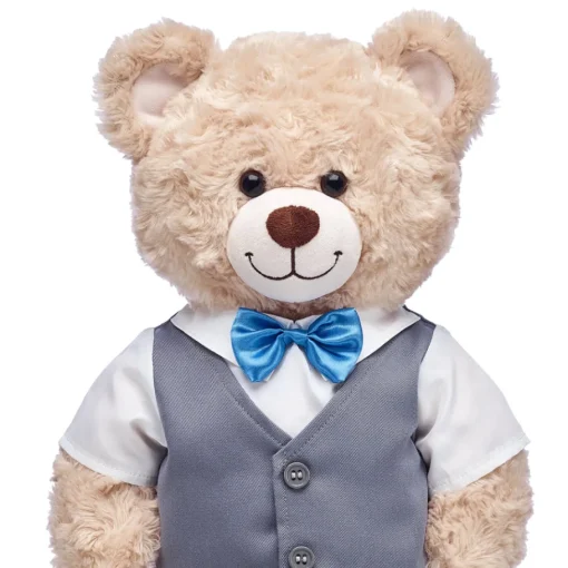 Build-A-Bear Ropa Chaleco Con Corbatin