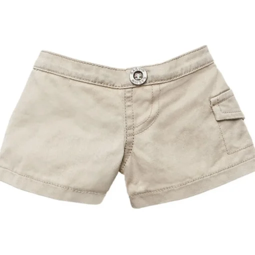 Build-A-Bear Ropa Pantaloneta Khaki