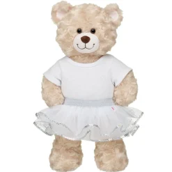 Build-A-Bear Ropa Tutu Plateado