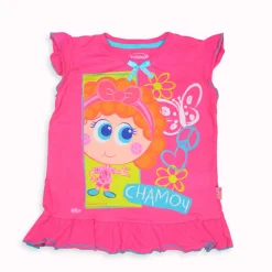 Camiseta Manga Corta Básica Chamoy Nina Distroller Moda2 T6