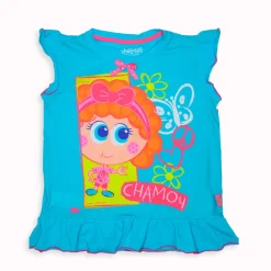 Camiseta Manga Corta Básica Chamoy Nina Distroller Moda1 T6