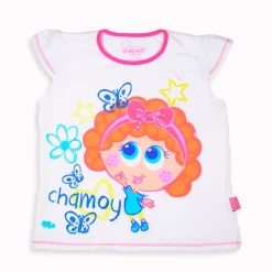 Camiseta Manga Sisa Bolero Chamoy Nina Distroller Moda1 T8