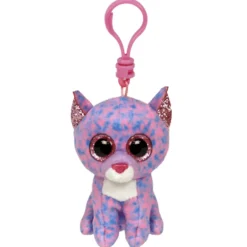 Clip Peluche Cassidy Cat Lavender