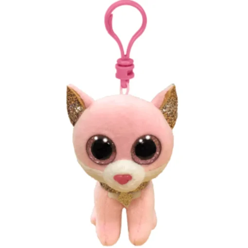 Clip Peluche Fiona Cat Pink