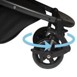 Coche Travel System Epic 5G Negro
