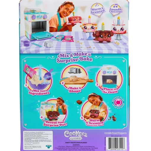 Cookeez Makery Set Horneado Sorpresa Mascota Fiesta S2