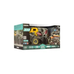 Crazon Carro Control Remoto/Esc 1:16/Llantas Grandes/2.4Ghz/Amarillo