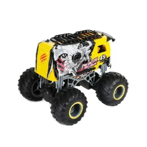 Crazon Carro Control Remoto/Esc 1:16/Llantas Grandes/2.4Ghz/Amarillo