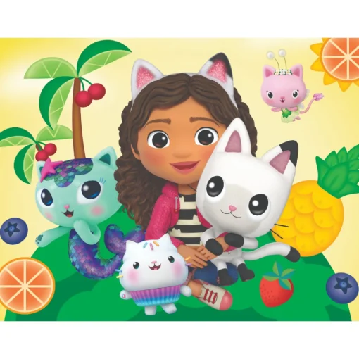3D Rompecabezas Gabbys Dollhouse Frutas W1 X 100Pc