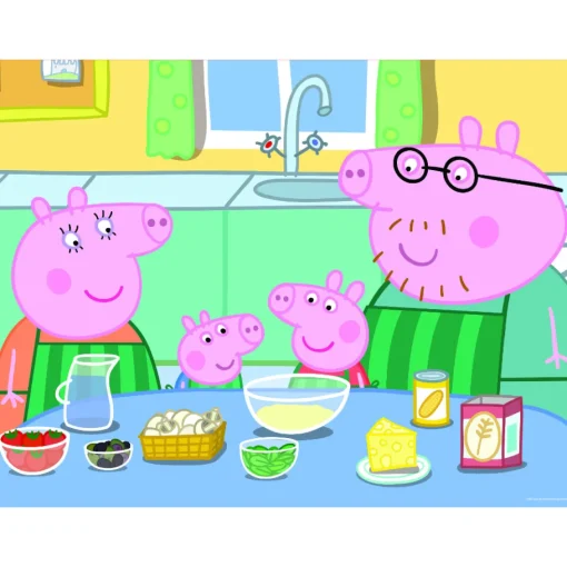 3D Rompecabezas Peppa Pig Desayuno W1 X 100Pc