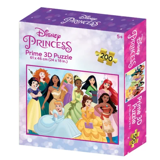 3D Rompecabezas Princesas Disney 10 W1 X 200Pc