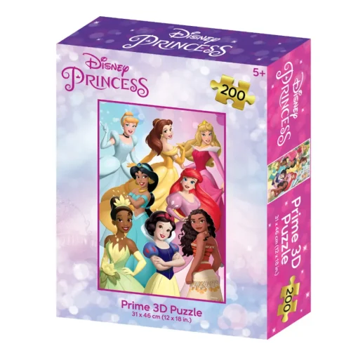 3D Rompecabezas Princesas Disney 8 W1 X 200Pc