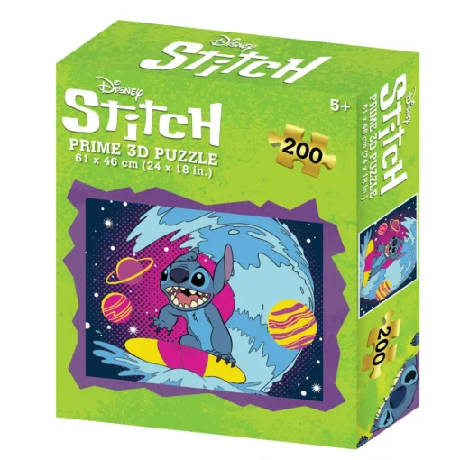 3D Rompecabezas Stitch Surf Espacio W1 X 200Pc