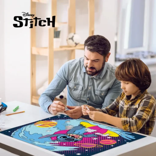 3D Rompecabezas Stitch Surf Espacio W1 X 200Pc