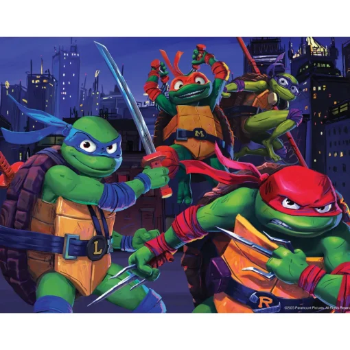 3D Rompecabezas Tortugas Ninja Película W1 X 100Pc