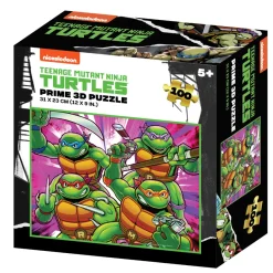 3D Rompecabezas Tortugas Ninja Clásicas W1 X 100Pc