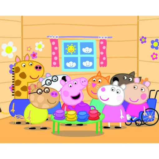 3D Rompecabezas Y Coloreable Peppa Pig Amigos W1 X 48Pc