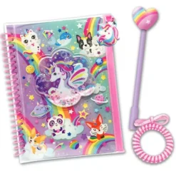 Diario Con Pouch Brilla En La Oscuridad