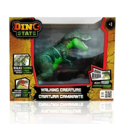 Dino State: Dinosaurio Verde Camina Luz Y Sonido