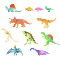 Dino State: Huevo Contenedor De Dinosaurios X22 Figuras