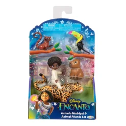 Encanto Set Antonio Y Animales Figuras 3"