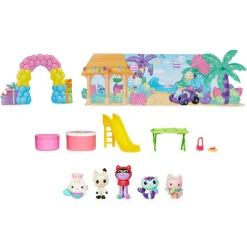 Gabby`S Doll House Set Figuras Cumpleaños