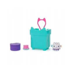 Gabby'S Dollhouse Mini Set De Juego C/Clip Cakey Cat