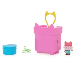 Gabby'S Dollhouse Mini Set De Juego C/Clip Baby Box Cat