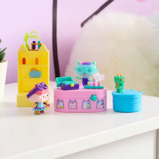 Gabby'S Dollhouse Set Bobble Kitty Mo1