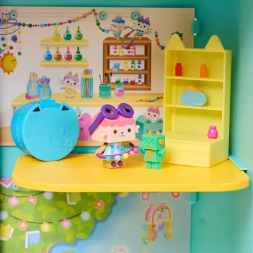 Gabby'S Dollhouse Set Bobble Kitty Mo1
