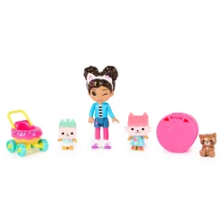Gabby'S Dollhouse Set De Fig. Cuidado De Gatitos