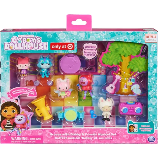 Gabby'S Dollhouse Set Fig. Musical