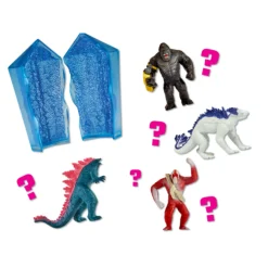Godzilla X Kong El Nuevo Imperio Mini Fig. Sorpresa 2" Cdu Azul