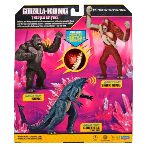 Godzilla X Kong El Nuevo Imperio Fig. Evolución De Lujo 7" Skar