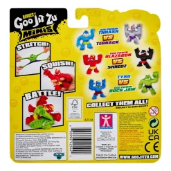 Goo Jit Zu Héroes Mini X 2 Tyro Vs Goo Power Rock Jaw