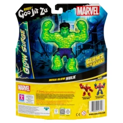 Goo Jit Zu Marvel Glow Surge X 1 Hulk